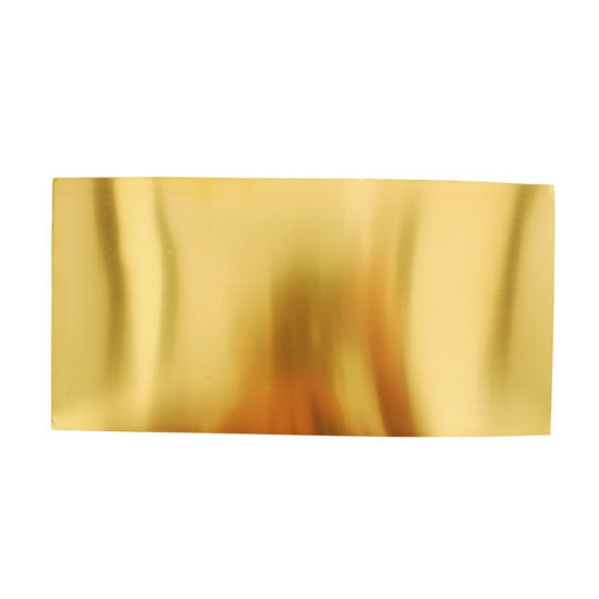 Metal Sheet - Red Brass 26 gauge - 6" x 12"