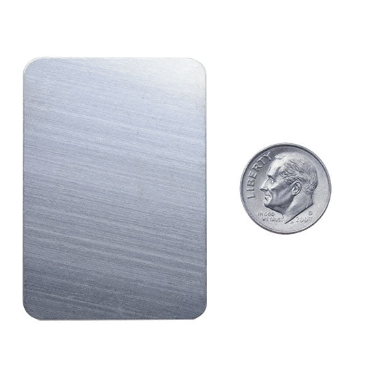 Nickel Shape - Rectangle - 2x1-3/8" Pkg/1 with dime