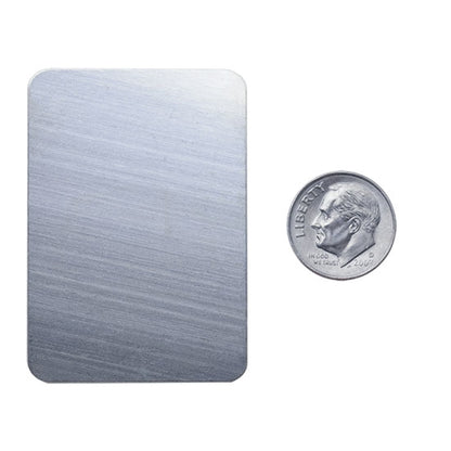 Nickel Shape - Rectangle - 2x1-3/8" Pkg/1 with dime