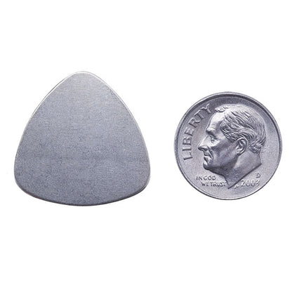 Nickel Shape - Guitar Pick - 7/8" Pkg/4 - Cool Tools
