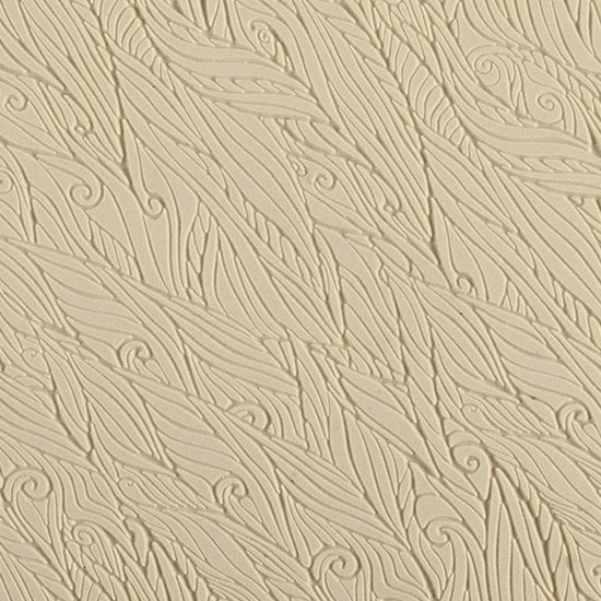 Mega Texture Tile - Blowing in the Wind Fineline. Use to impress texture in soft clays. Mega Texture Tiles are perfect for projects both large and small. Mega Tiles measure 9-1/4" x 6" and are about 7 times larger than Texture Tiles. These textures are flexible, washable and can be used with any soft clay.