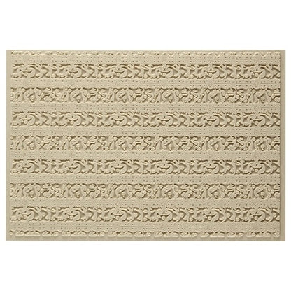 Mega Texture Tile - Dancing Spirits. Use to impress texture in soft clays. Mega Texture Tiles are perfect for projects both large and small. Mega Tiles measure 9-1/4" x 6" and are about 7 times larger than Texture Tiles. These textures are flexible, washable and can be used with any soft clay.