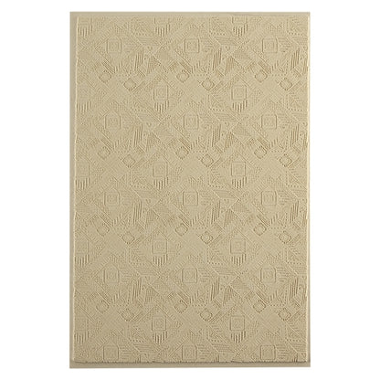 Mega Texture Tile - Geo Quilt. Use to impress texture in soft clays. Mega Texture Tiles are perfect for projects both large and small. Mega Tiles measure 9-1/4" x 6" and are about 7 times larger than Texture Tiles. These textures are flexible, washable and can be used with any soft clay.