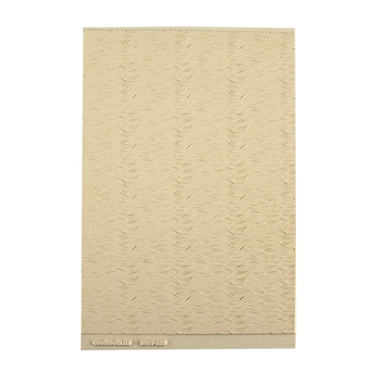 Mega Texture Tile - Body Wave. Use to impress texture in soft clays. Mega Texture Tiles are perfect for projects both large and small. Mega Tiles measure 9-1/4" x 6" and are about 7 times larger than Texture Tiles. These textures are flexible, washable and can be used with any soft clay.