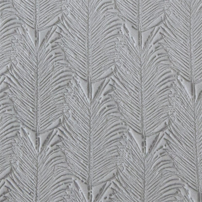 sample in  clay of Mega Texture Tile - Hawaiian Sun. Use to impress texture in soft clays. Mega Texture Tiles are perfect for projects both large and small. Mega Tiles measure 9-1/4" x 6" and are about 7 times larger than Texture Tiles. These textures are flexible, washable and can be used with any soft clay.