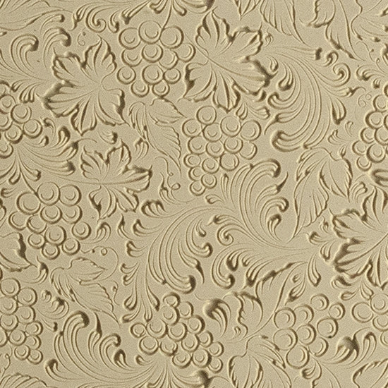 Mega Texture Tile - Tuscany Dreams Embossed. Use to impress texture in soft clays. Mega Texture Tiles are perfect for projects both large and small. Mega Tiles measure 9-1/4" x 6" and are about 7 times larger than Texture Tiles. These textures are flexible, washable and can be used with any soft clay.