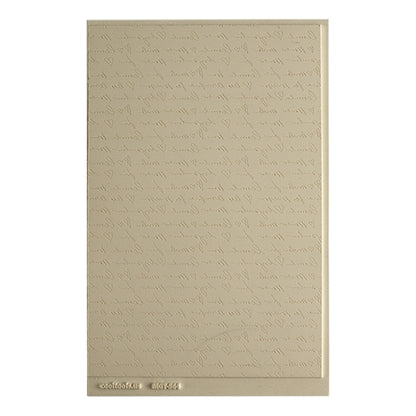 Mega Texture Tile - Sincerely Yours Fineline. Use to impress texture in soft clays. Mega Texture Tiles are perfect for projects both large and small. Mega Tiles measure 9-1/4" x 6" and are about 7 times larger than Texture Tiles. These textures are flexible, washable and can be used with any soft clay.