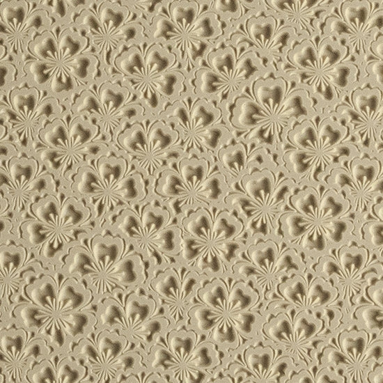 Mega Texture Tile - Flowering Fields. Use to impress texture in soft clays. Mega Texture Tiles are perfect for projects both large and small. Mega Tiles measure 9-1/4" x 6" and are about 7 times larger than Texture Tiles. These textures are flexible, washable and can be used with any soft clay.