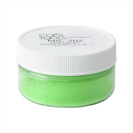 jar of Pigment Powder - Groovy Green - 1/2 oz