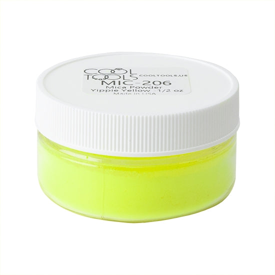 jar of Pigment Powder - Yippee Yellow - 1/2 oz