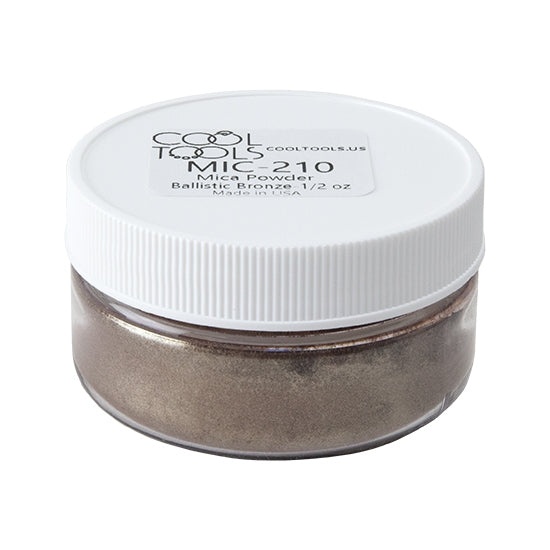 jar of Mica Powder - Ballistic Bronze - 1/2 oz