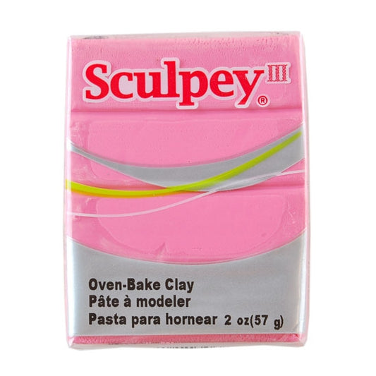 Sculpey III Polymer Clay - Dusty Rose 2 oz block