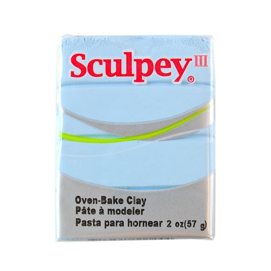 Sculpey III Polymer Clay - Sky Blue 2 oz block