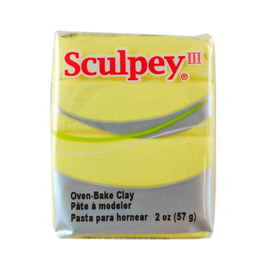 Sculpey III Polymer Clay - Lemonade 2 oz block