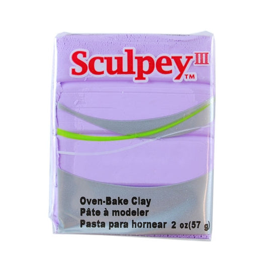 Sculpey III Polymer Clay - Spring Lilac 2 oz block