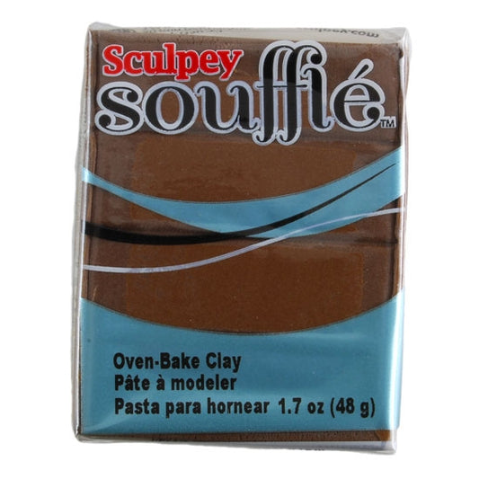 Sculpey Souffle Polymer Clay - Cowboy 2 oz block