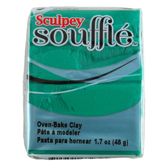 Sculpey Souffle Polymer Clay - Jade 2 oz block