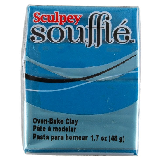 Sculpey Souffle Polymer Clay - Sea Glass 2 oz block