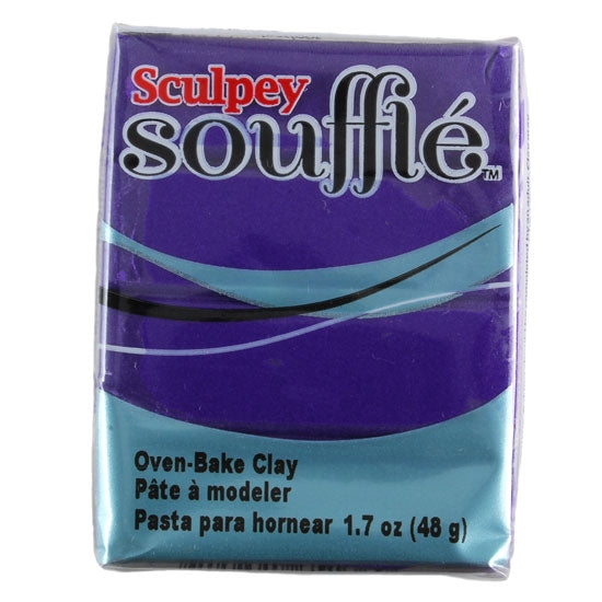 Sculpey Souffle Polymer Clay - Royalty 2 oz block