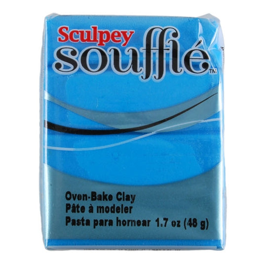 Sculpey Souffle Polymer Clay - Robin's Egg 2 oz block