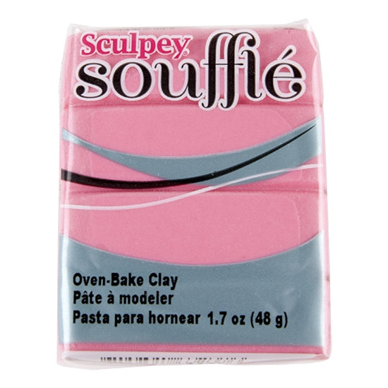 Sculpey Souffle Polymer Clay - Guava 2 oz block