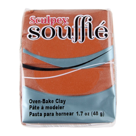 Sculpey Souffle Polymer Clay - Cinnamon 2 oz block