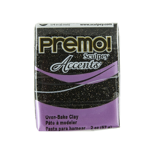 Premo Accent Sculpey Polymer Clay - Twinkle Twinkle 2 oz Block