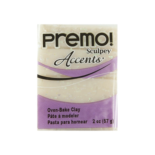 Premo Accent Sculpey Polymer Clay - Opal 2 oz Block