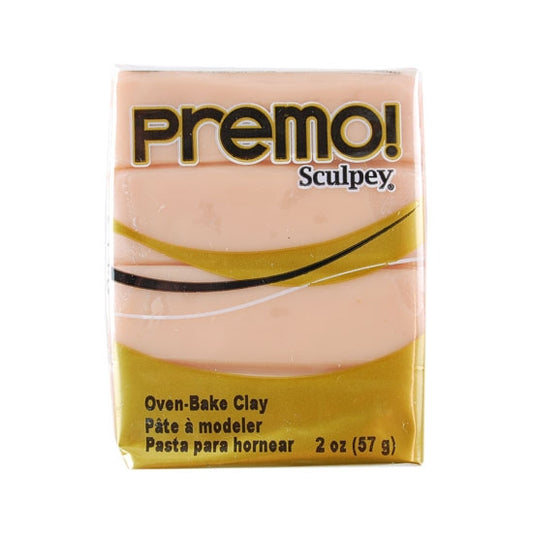 Premo Sculpey Polymer Clay - Beige 2 oz block