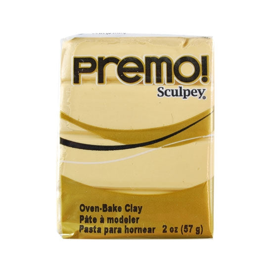 Premo Sculpey Polymer Clay - Ecru 2 oz block