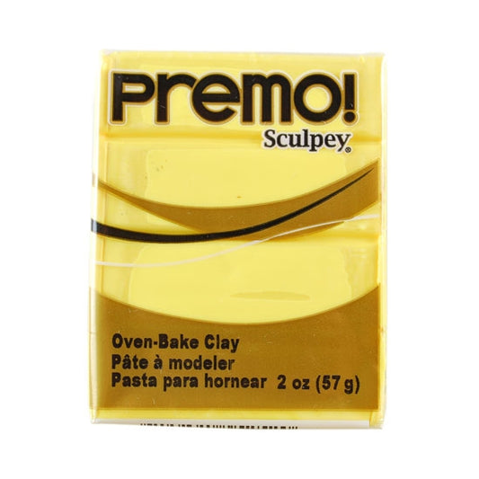 Premo Sculpey Polymer Clay - Sunshine 2 oz block