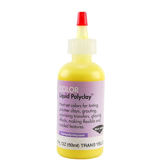 Kato Color Liquid Polyclay - Translucent Yellow 2 oz