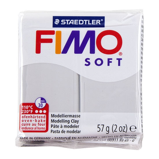 FIMO® Polymer Clay - Dolphin Grey #80 2 oz block