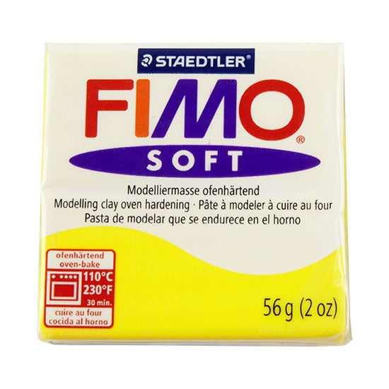 FIMO® Polymer Clay - Lemon #10 2 oz block