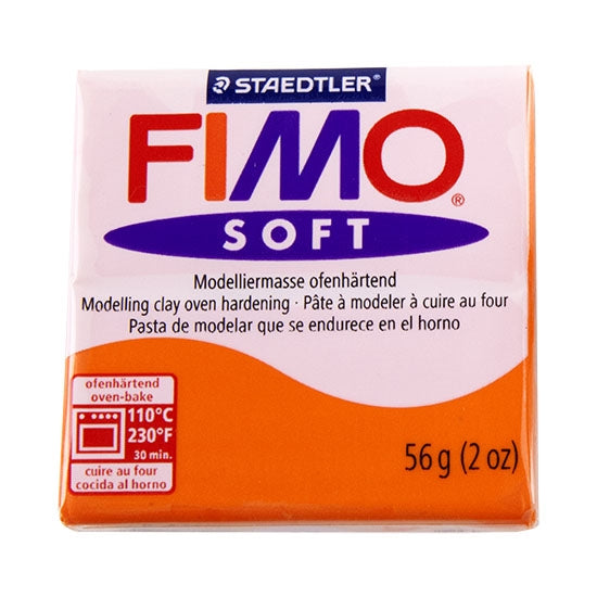 FIMO® Polymer Clay - Tangerine #42 2 oz block