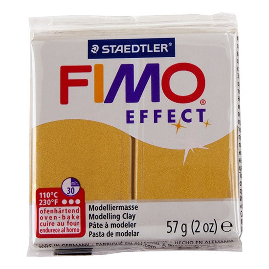 FIMO® Polymer Clay - Metallic Gold #11 2 oz block