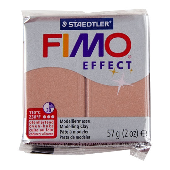 FIMO® Polymer Clay - Pearl Rose #207 2 oz block