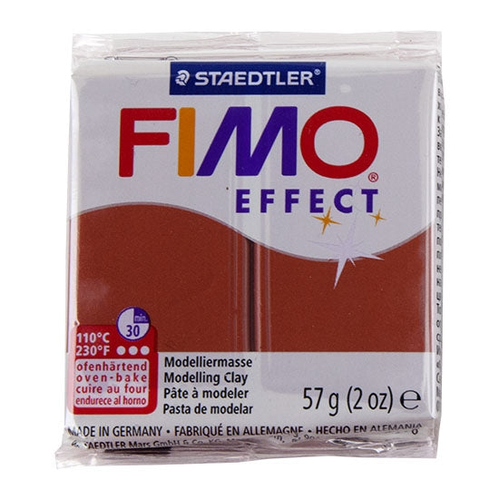 FIMO® Polymer Clay - Metallic Copper #27 2 oz block