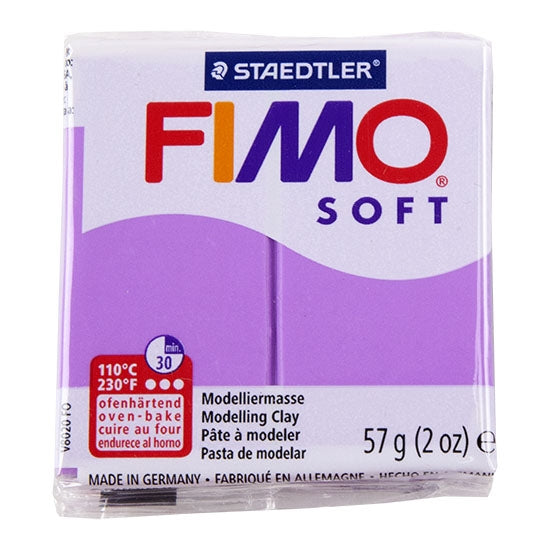 FIMO® Polymer Clay - Lavender #62 2 oz block