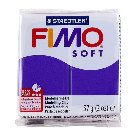 FIMO® Polymer Clay - Plum #63 2 oz block