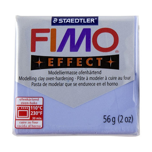 FIMO® Polymer Clay - Agate Blue #386 2 oz block