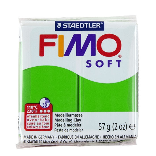 FIMO® Polymer Clay - Tropical Green #53 2 oz block