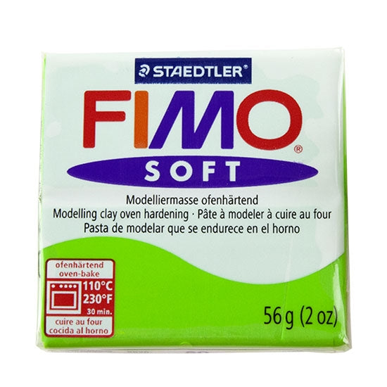 FIMO® Polymer Clay - Apple Green #50 2 oz block