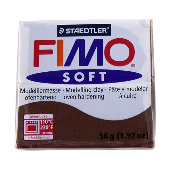 FIMO® Polymer Clay - Chocolate #75 2 oz block