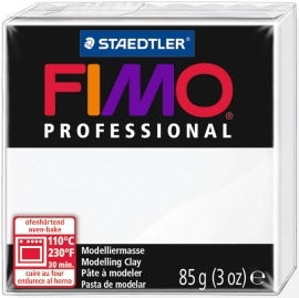 FIMO® Professional Clay - White #0 - 2 oz block