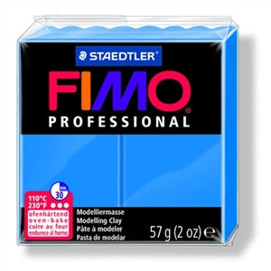 FIMO® Professional Clay - True Blue #300 - 2 oz block