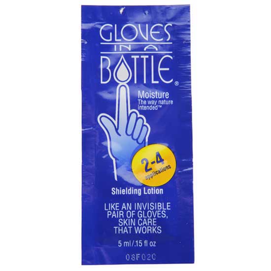 packet of Gloves in a Bottle Kit Size