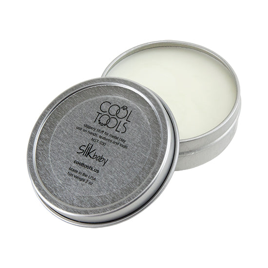 tin of Slik 3.5 oz Metal Clay Conditioner and Release