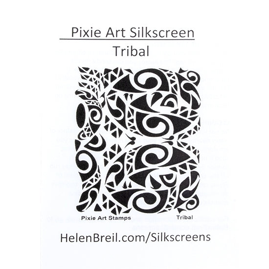 Pixie Art Silk Screen - Tribal