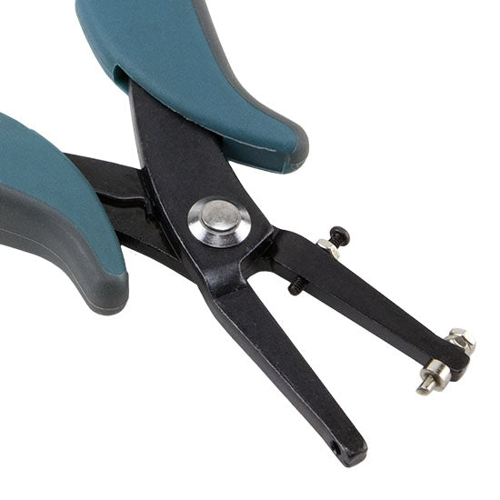 Cutters - Hole Punch Pliers - 1.8mm with black and teal grips